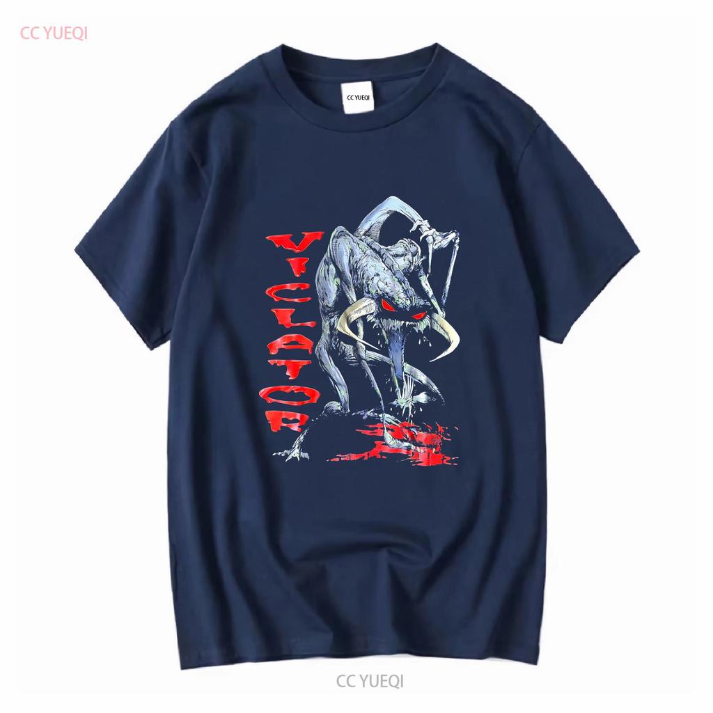 Vintage 90er Violator By Spawn Film Himmel Baumwolle T-Shirt Nachdruck KH4759 Vintage Gewaschenes Oberteil Für Jeden Tag Dehnbar Weich