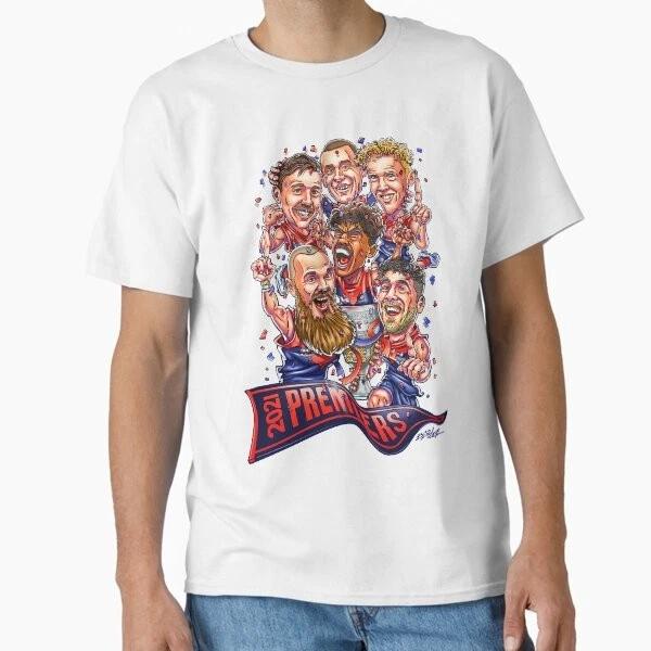 Melbourne Demons 2021 Premiership Unique Artwo Made In Usaaus Tshirt S2xl S