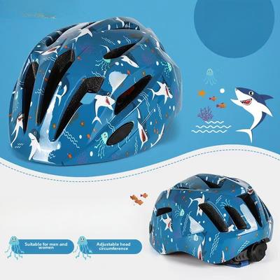 Cartoon Children's Bicycle Helmet Protective Roller Skating Balance Bike Helmet Youth Sports Cycling Helmet