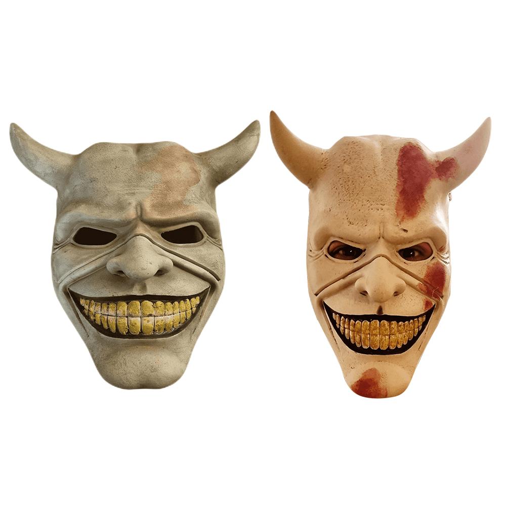 Horror Film Figure Cosplay Face Cover Latex Face Cover Halloween Dress Up Costume Props Party Decor