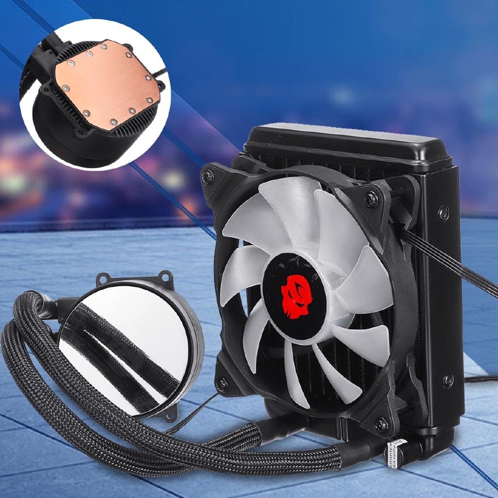 

Корпус ПК RGB Водяное охлаждение Компьютерный кулер для ЦП Вентилятор Водяное охлаждение Радиатор Интегрированный радиатор водяного охлаждения Для Intel/AMD