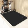 Dish Drying Mat Set for Kitchen and Bathroom Countertops - Absorbent, Non-Slip, Heat Resistant Mats for Dishes, Coffee Machine, Sink