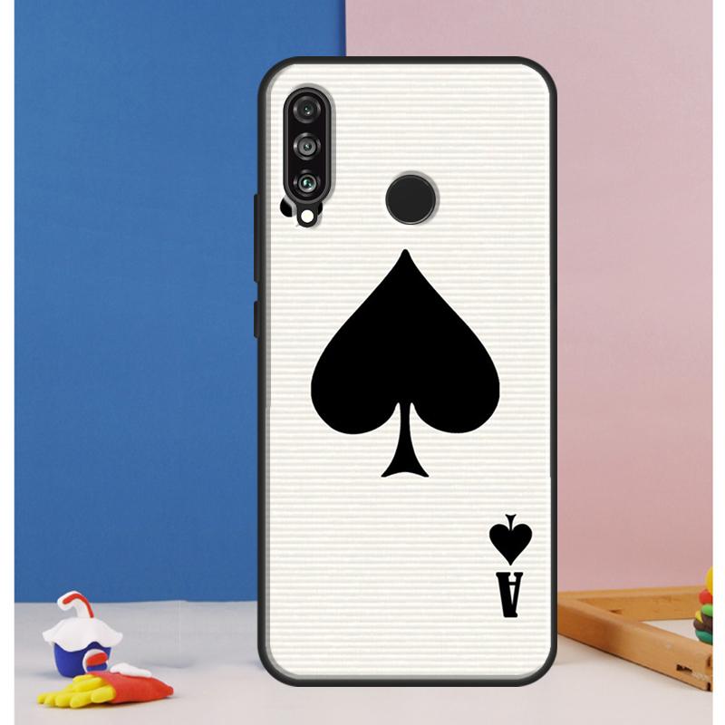 Ace of Spades Case For Huawei Nova 10 9 SE 8i 11i 12i 12s Y60 Y61 Y70 Y90 Y72 Y73 Y91 P60 Pro P30 P40 Lite