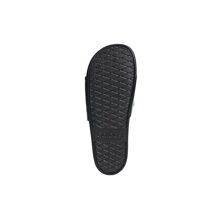 Adidas Adilette Comfort Slip Resistant Slide Slippers Unisex Black White GZ5893