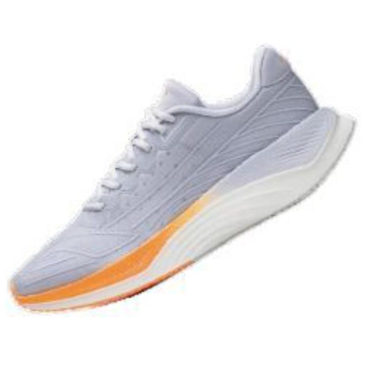 New LiNing YueYing 2.0 Anti Slip And Wear Resistant Breathable Low Top Running Shoes Men's Gray Orange ARHS031-2