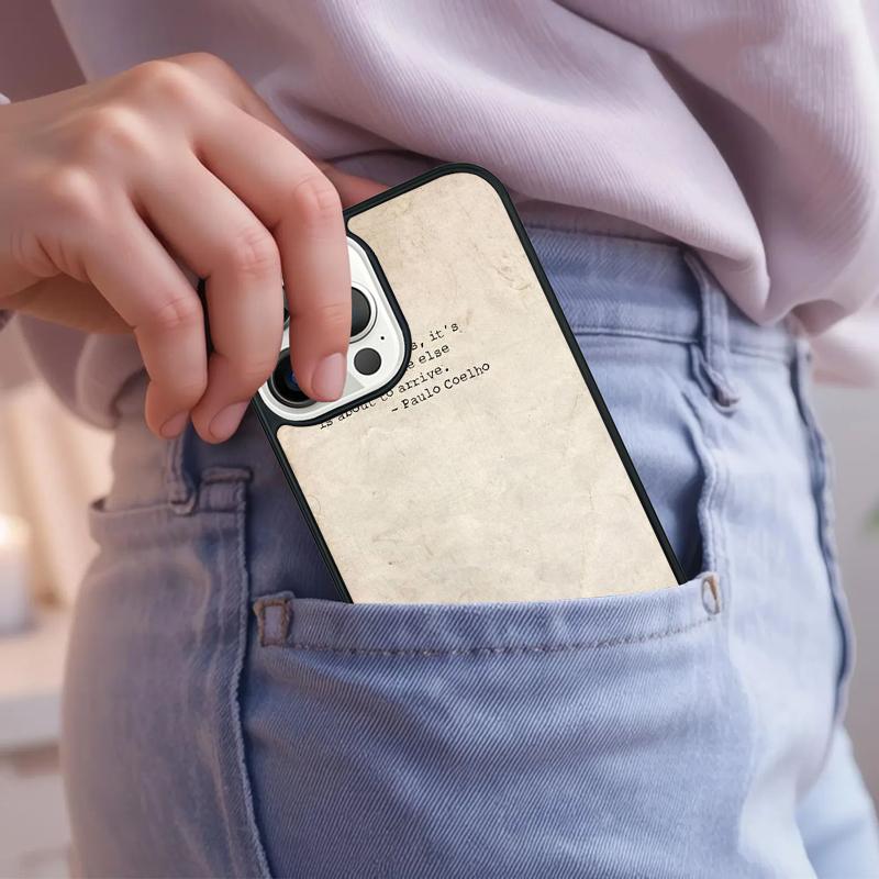 vintage jhon green quotes nspiration Phone Case For iPhone 17 Air 15 16e 14 13 Pro Max Coque 12 11 Pro Max PLUS cover