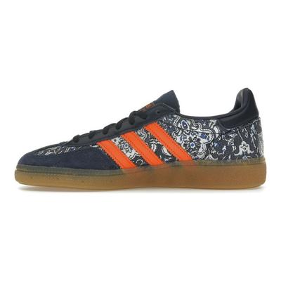 Handball Spezial Pacote de Tapete Ornamentado - Night Indigo Tênis Femininos Azul Laranja Goma-Três IH7952
