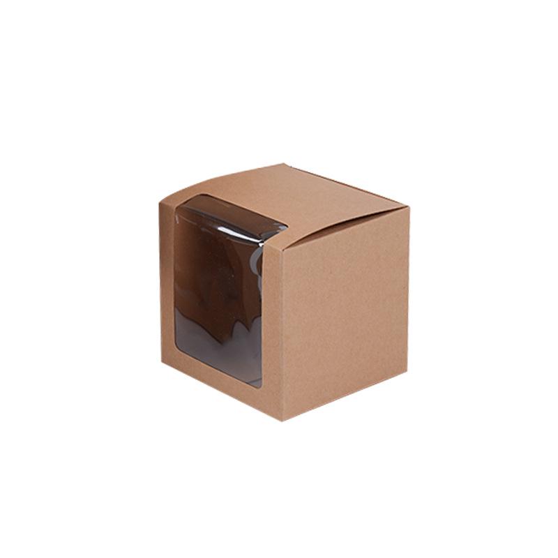 Kraft Paper Windowed Gift Box for Figures & Dolls - Cardboard Toy Packaging