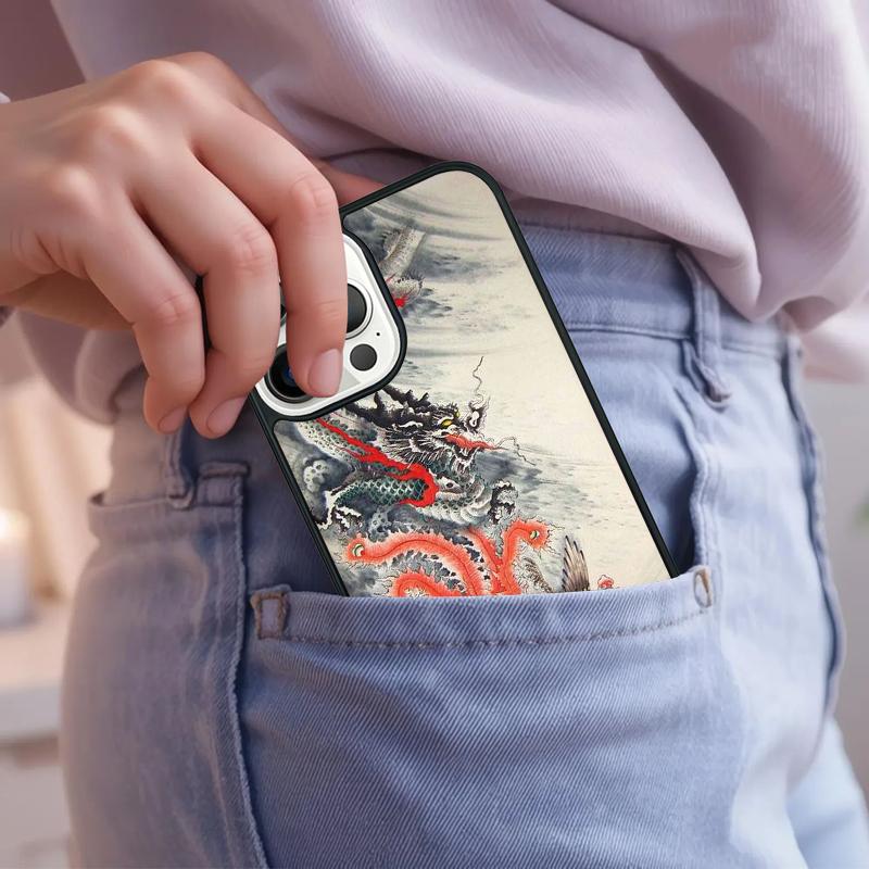

Legendary Chinese Dragon Phone Case For iPhone 17 Air 15 16e 14 13 Pro Max Coque 12 11 Pro Max PLUS cover iPhone 17pro max