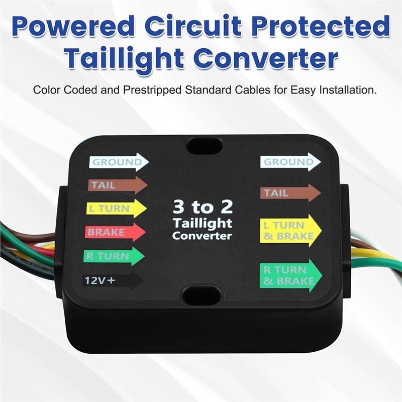 Towing Hitch 4-Pin Trailer Wiring Harness 56170 For Honda Pilot 2012-2015 Harness Kit