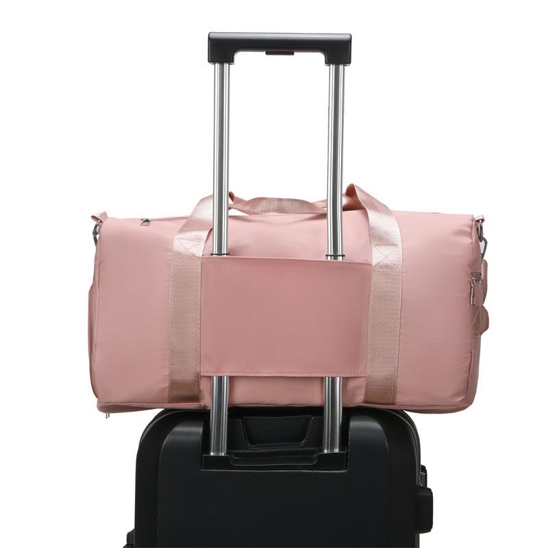 Reisetasche mit großem Fassungsvermögen für Herren und Damen, wasserdicht, separates Schuhfach, Handheld-Fitness-Tasche, Trocken-Nass-Trennung, Einzelschulter-Sporttasche