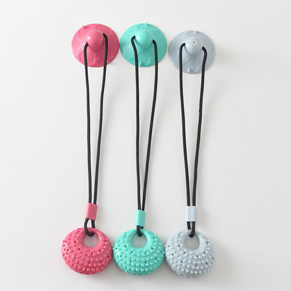 Pet Suction Cup Pull Rope Toy - Durable Chew Resistant Teeth Cleaning Treat Dispensing Ball, Dog Boredom Relief Stress
