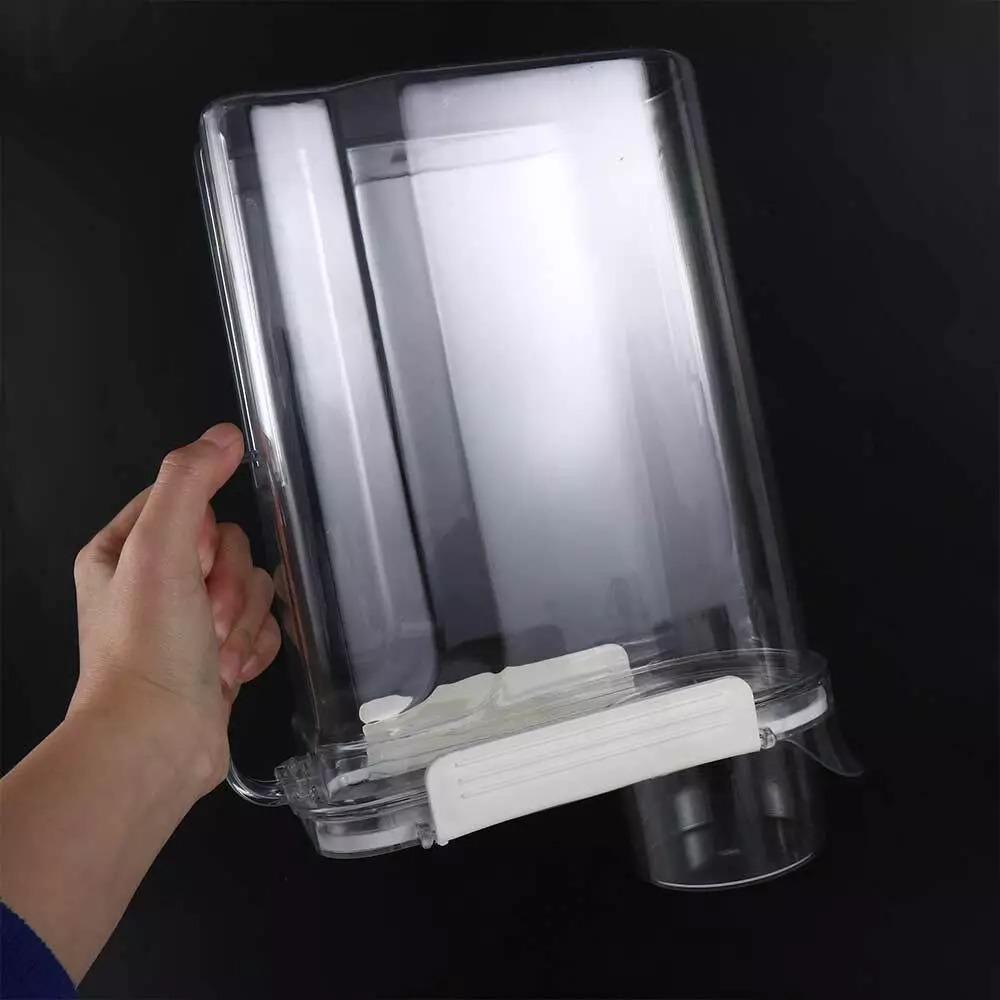 Large Capacity Grain Dispenser Transparent Detergent Box Portable Kitchen Organizer