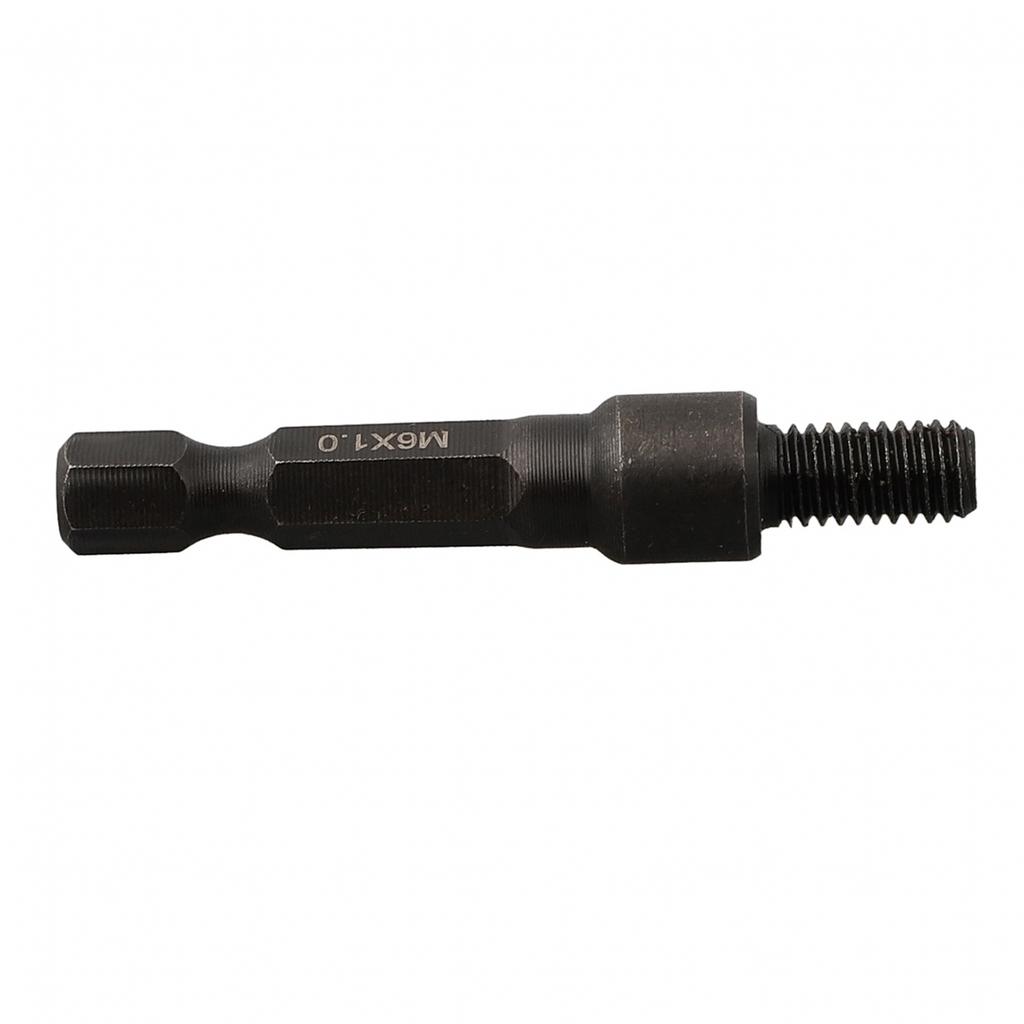 M8x1 25 Hex Shank Power Drill Adapter with Internal and External Teeth