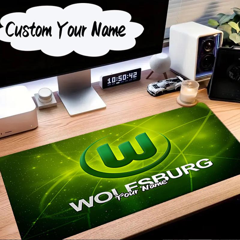 Custom Name Mouse pad Vfl Football Crest Mouse Pad Desk Mat, Non-Slip Rubber Backer Pad For Computer Notebook Gaming Mouse Pad Birthday Gift