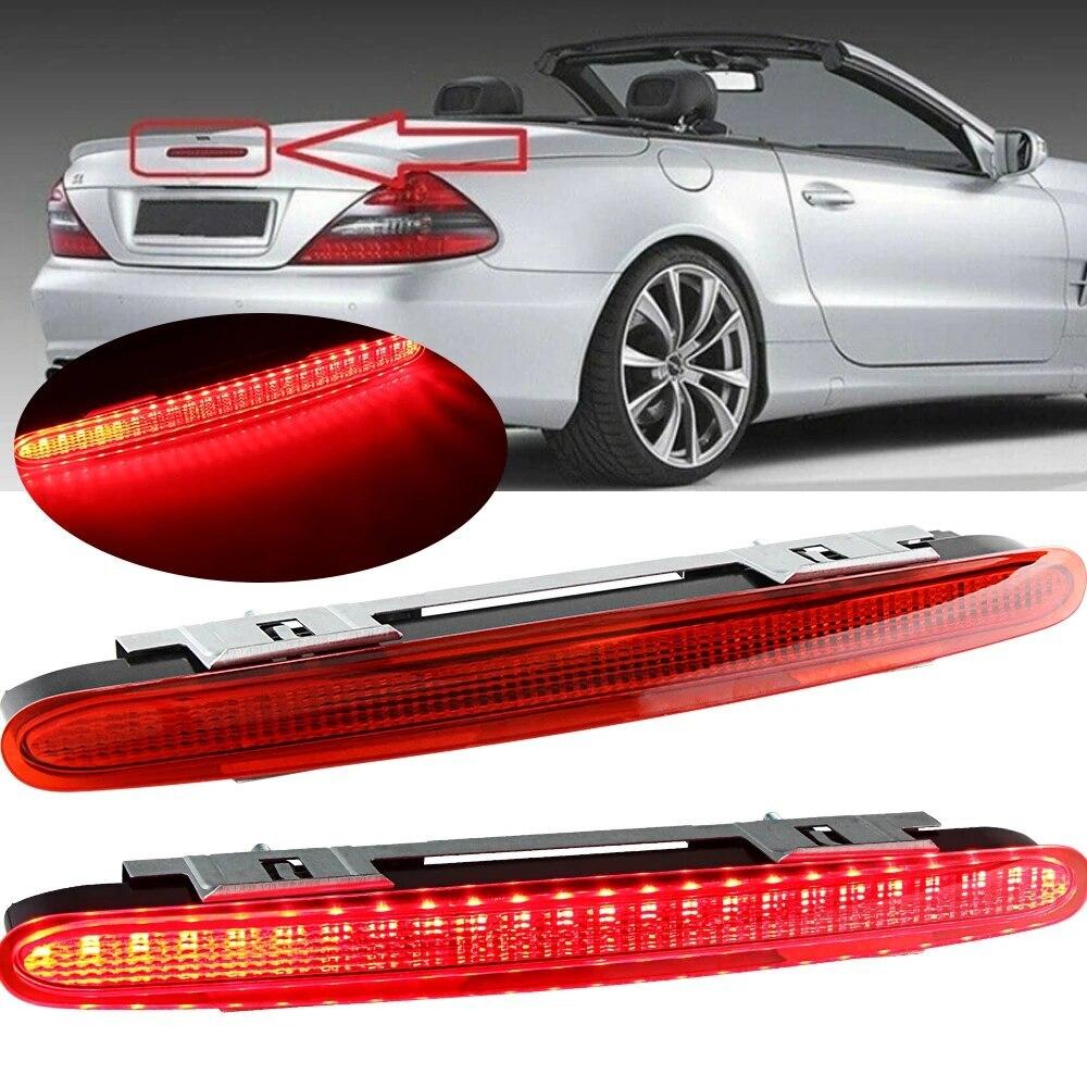 For 2003-2012 Mercedes R230 SL500 SL55 AMG Trunk LED 3rd Third Brake Stop Light