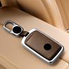 Metall Leder Auto Fernbedienung Schlüsselhülle Hülle Halter Schale Fob für Mazda 3 Axela CX-30 CX-5 CX-30 CX-50 CX70 CX90 6 CX-9 MX-5 Atenza