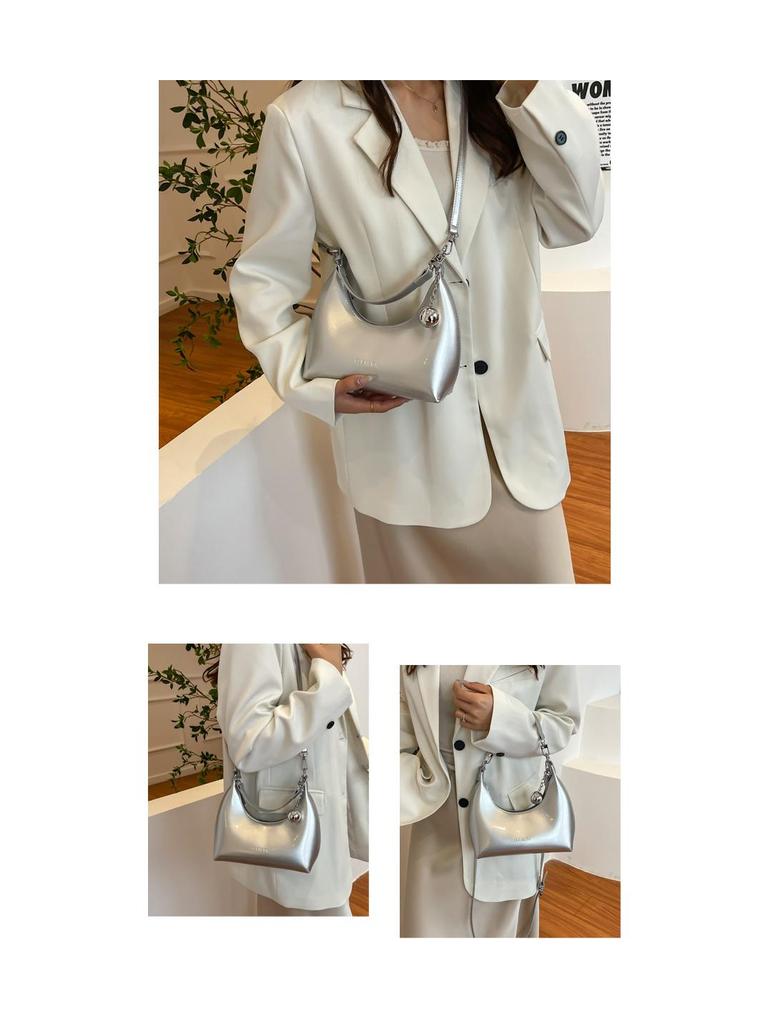 Luxury Women's Autumn 2024 Fashion Dumpling Shoulder & Handheld Commuting Bag