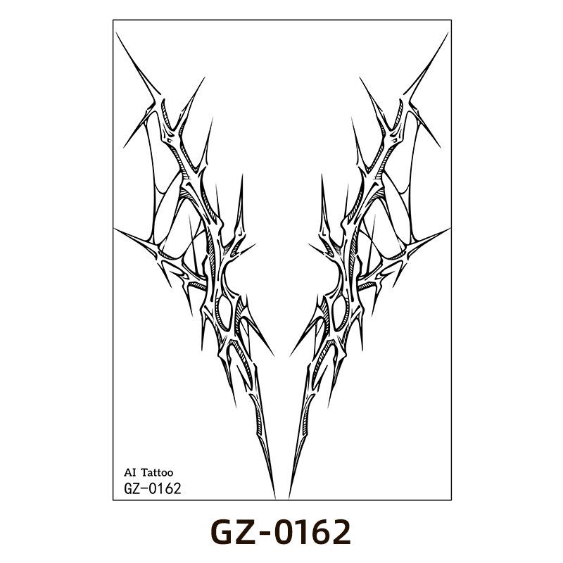 Herbal Tattoo Sticker Waterproof Flower Arm Simulation Tattoo Juice Tattoo Sticker Tattoo