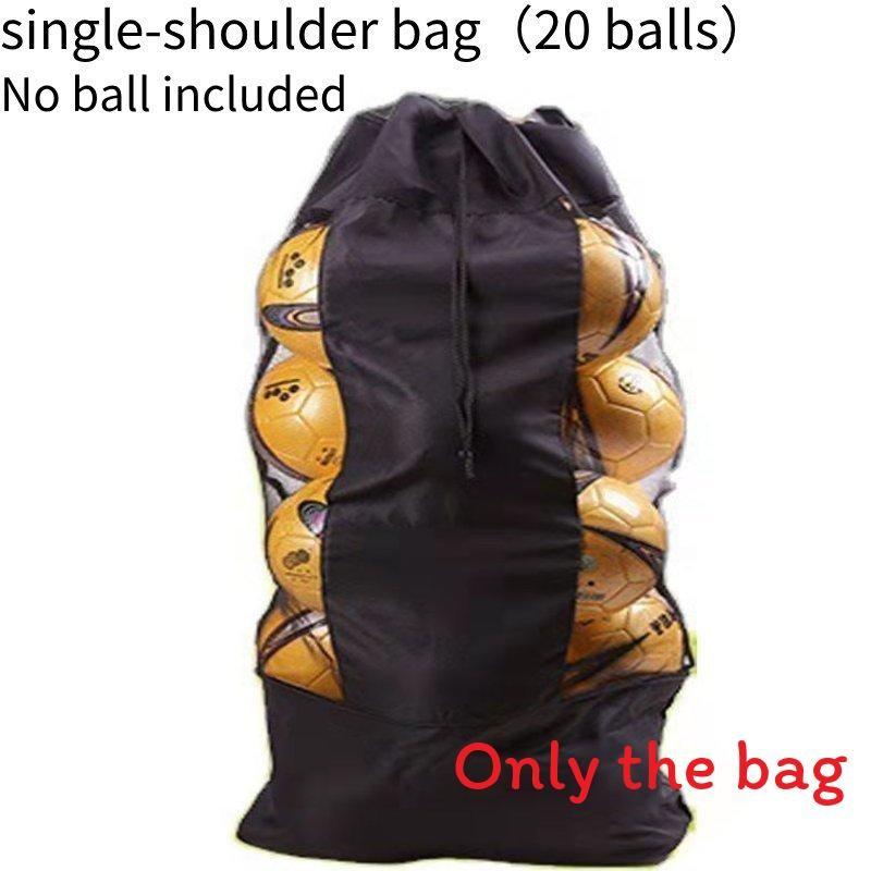 Large Durable Canvas Sports Ball Bag Multi-purpose Backpack Perfect For Soccer And Basketball