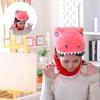 Cute Dinosaur Head Hat Cosplay Headgear Animal Warm Hat Party Hats PP Cotton