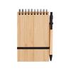 MidOcean Sonorabam Bamboo A6 Notebook & Pen