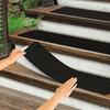 6 Stück strapazierfähige rutschfeste Treppenstufen - Outdoor-Sicherheits-Grip-Tape für Treppenstufen, Rampen, Skateboards, Klebestreifen, rutschhemmend