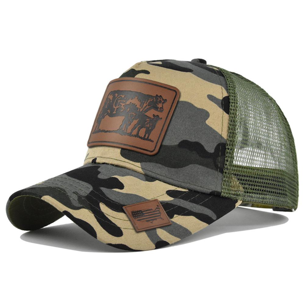 Bonés de Baseball de Animal Touro de Luxo para Homens Mulheres Boné Snapback Feminino Masculino Boné de Fazendeiro Chapéu de Sol Kpop Designer Homem Boné Trucker Gorras
