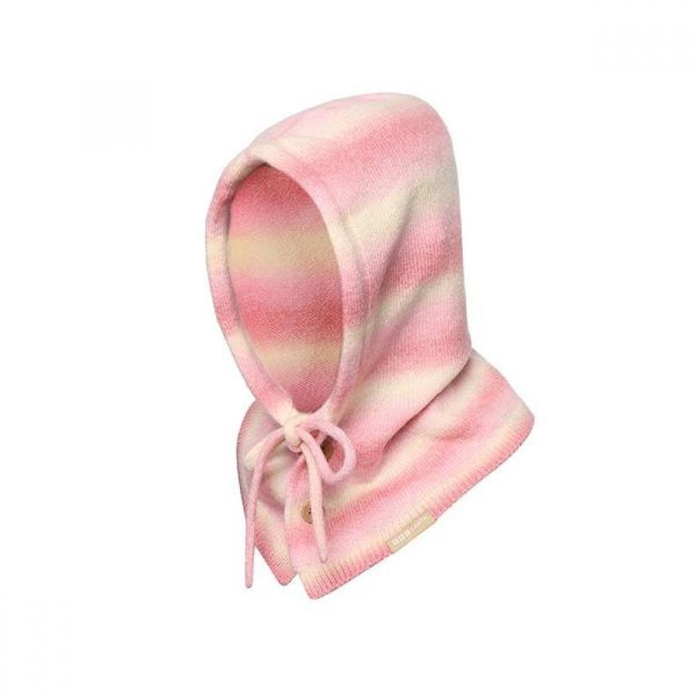 Bbc Earth Вязаная балаклава с градиентом и пуговицами Розовый FRE