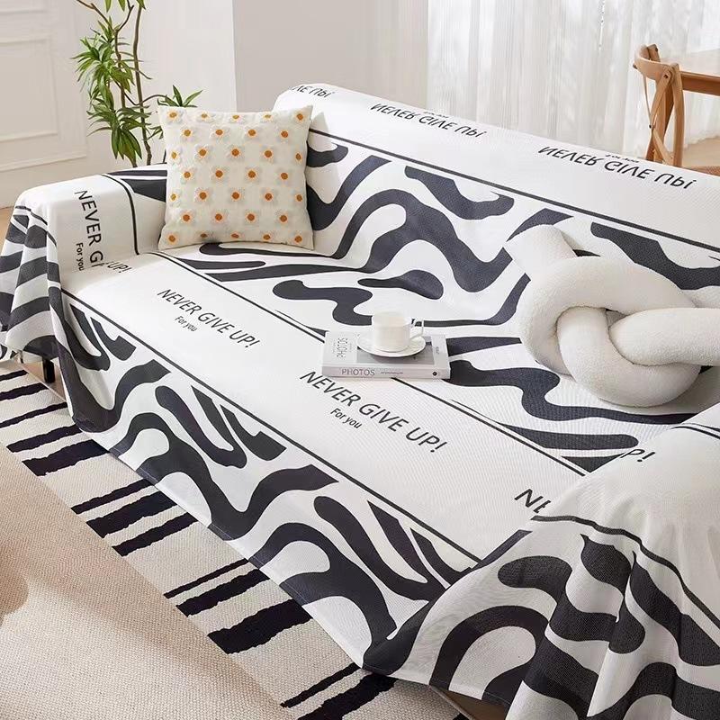 Ice Silk Sofa Cover Cloth a Whole Sofa Living Room with Summer Mat Seat Cover Cover Thin All-Inclusive