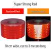 10cm High-Strength Reflective Tape for Traffic Safety and Anti-Collision
