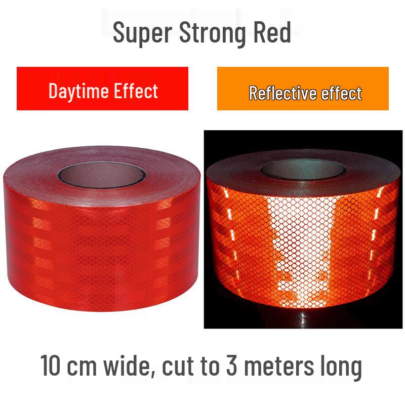 10cm High-Strength Reflective Tape for Traffic Safety and Anti-Collision