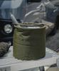 GORDON MILLER Cordura Folding Car Bucket, 12L, for Car Washes, Trash Cans, and Small Item Storage, Olive Drab, 1762322