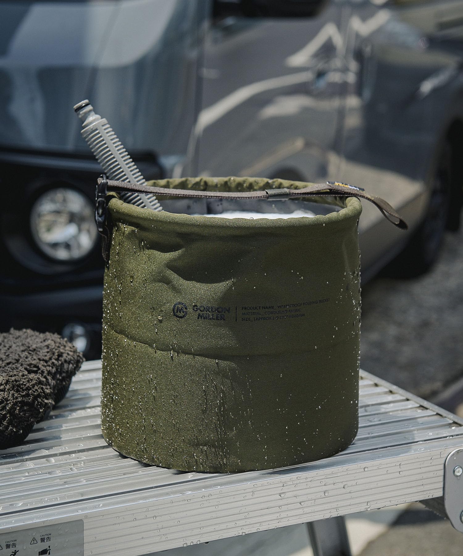 

GORDON MILLER Cordura Складное Ведро для Мусора и Мелких Предметов для Автомобиля Оливковое 1762322 Ведро, 12 л, Стирается, Банки, Хранение, Хаки,