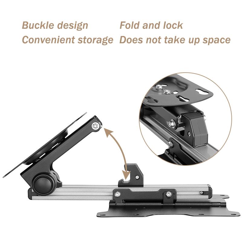 RV Folding TV Hanger 17-37 Inch Monitor Stand Car RV Ceiling Lift Kitchen Dining Caravan Moto Room TV Holder