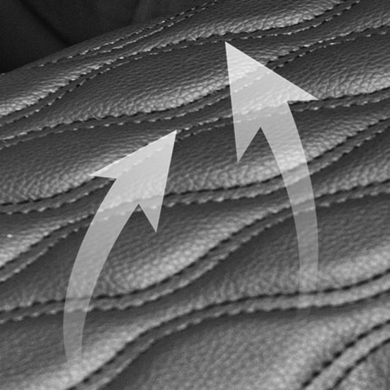 Car Armrest Cushion Center Console Protector Pad with Storage Pocket Faux Leather Heightening Armrest Pillow for Most Cars