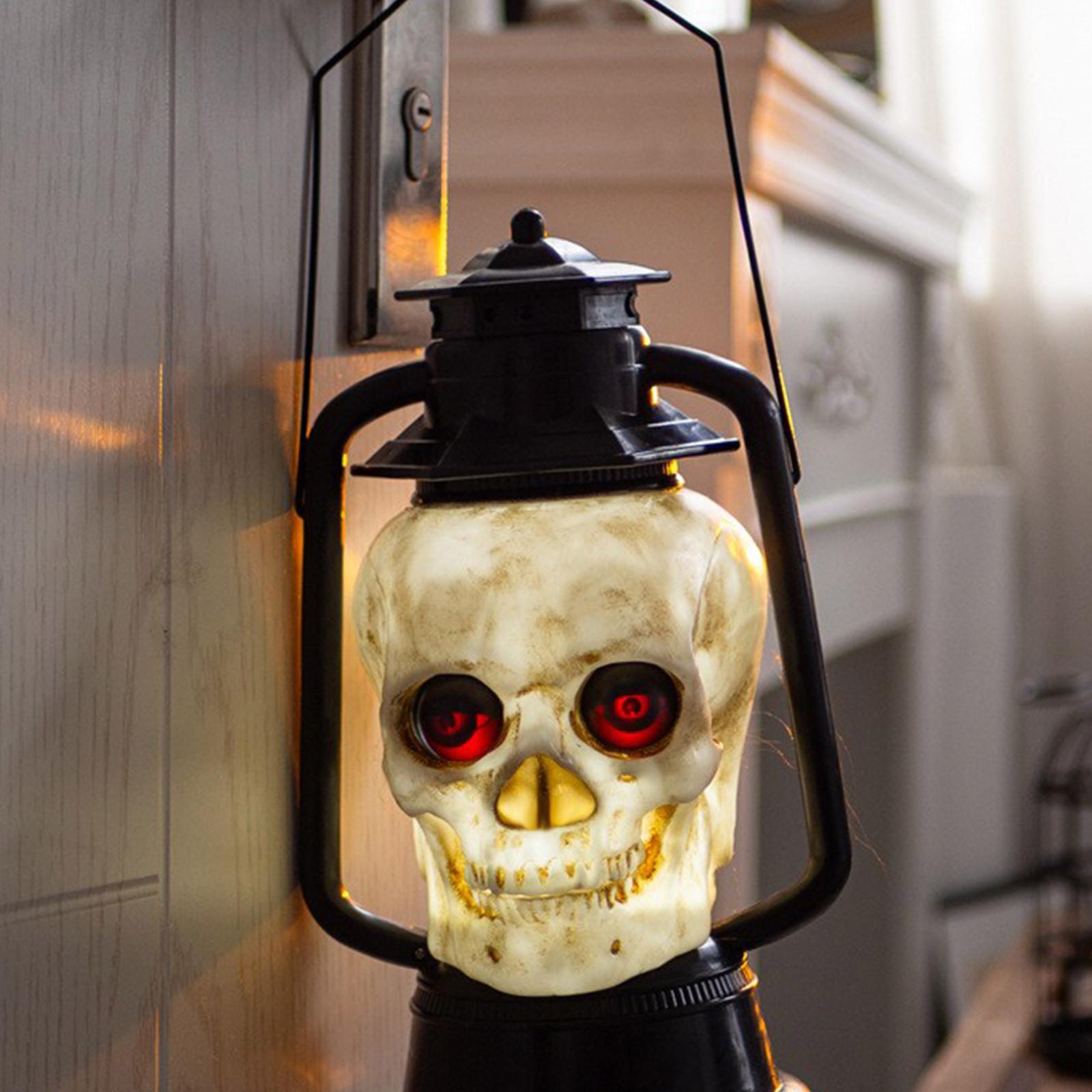 

Small Night Light Vintage Led Light,,Halloween Outdoor Light Decor,Halloween Light,Witch Skeleton Clown Handheld Lamp Ornament,Without Battery One Size