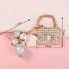Creative Pearl Bag, Phone Case Accessories, Diamond Inlaid Hanging Decoration, Car   Accessories