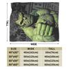Hulk  Flannel Blankets  Warm Bedding Throws for Couch Bed Picnic Novelty Bedspread Sofa Bed Cover