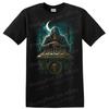 Chess Grim Reaper T Shirt Dark Fantasy Design Skull Ghostly Tee
