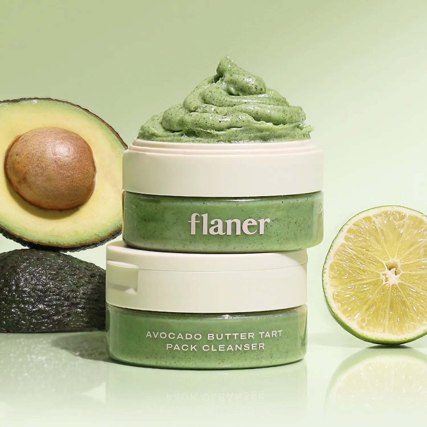 Flaner Avocado Butter Tart Pack Cleanser 120g 120g