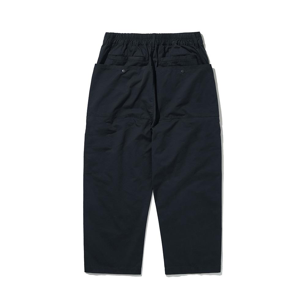 HISHANDER Multi Pocket Wide Pants [Dark Navy]