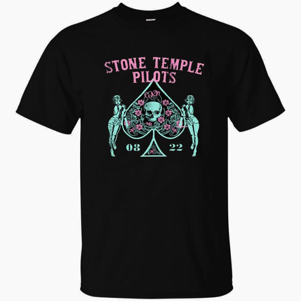 Stone Temple Pilots Men s Black  All Size S M L XL 2XL 3XL 4XL Unisex T-Shirt S