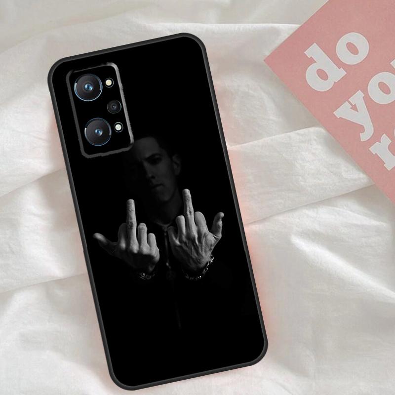 Middle Finger Case For Realme C51 C75 C63 C61 C55 C53 C35 C65 C67 C71 15 11 12 13 14 Pro Plus GT6 GT7 Pro
