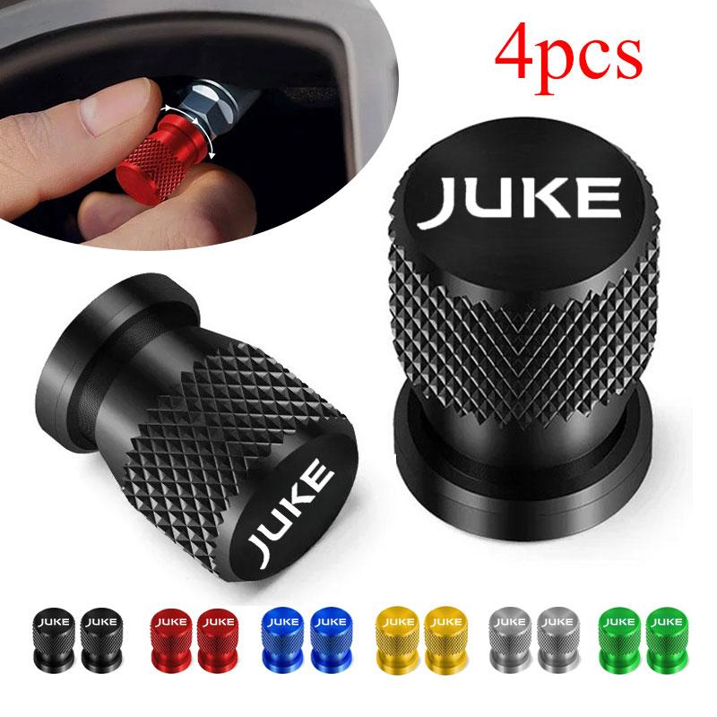 Yxkpz10 For Nissan Juke Accessories 4pcs Car Wheel Tire Valve Caps Tyre Stem Covers Airdust Waterproof