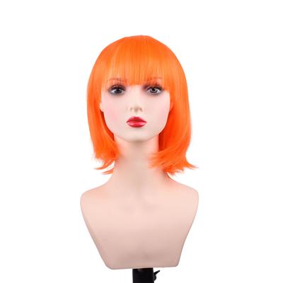 Wig Women'S Short Hair Qi Bangs Wig Cos Wig Street Wig Nightclub Dance Wig Full Head Wig