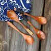 Holzlöffel Großer Löffel mit langem Griff Reissuppenlöffel Holzlöffel mit langem Griff Sieblöffel Schaumlöffel Schöpfkelle Holzutensilien Kochen