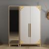 JM441 3D Acrylic Diagonal Wall Mirror Cabinet for Living Room Decor