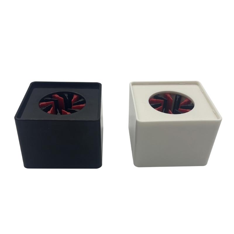 Portable ABS Microphone Logos Flag Holder Mics Flag Station For Broadcast Interviews Customizable Design for Recorders