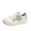Small height-increasing board shoes women's 2025 new spring and autumn platform white shoes versatile student casual bread shoes